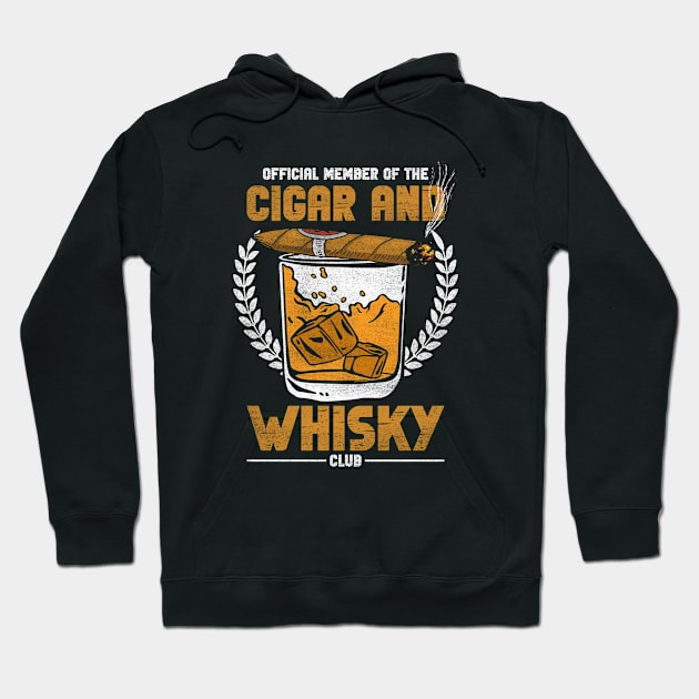 Cigar Smoking Cigars Hoodie by medd.art